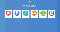 Desktop Screenshot of lampungprov.go.id