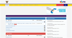 Desktop Screenshot of lpse.lampungprov.go.id